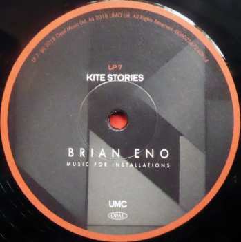 9LP/Coffret Brian Eno: Music For Installations LTD