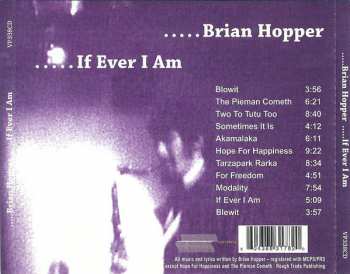 CD Brian Hopper: If Ever I Am