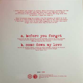 EP The Brian Jonestown Massacre: Before You Forget / Come Down My Love NUM | CLR