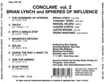 CD Brian Lynch and Spheres Of Influence: ConClave Vol. 2