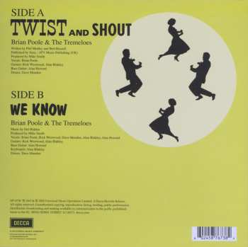 SP Brian Poole & The Tremeloes: Twist And Shout CLR | LTD