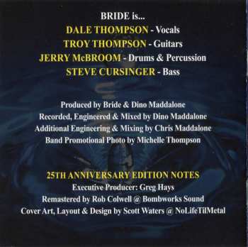 CD Bride: Drop (25th Anniversary Edition)