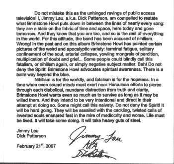 CD Brimstone Howl: Guts Of Steel