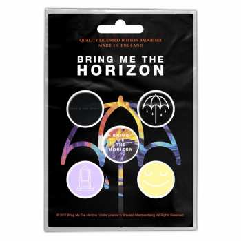 Merch Bring Me the Horizon: Ensemble de plaques That's The Spirit 