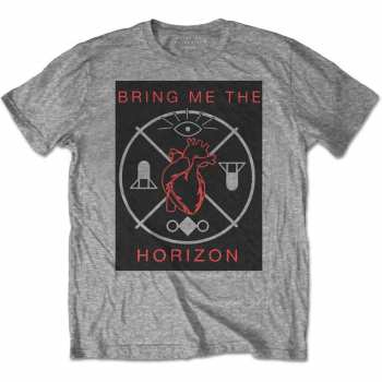Merch Bring Me the Horizon: T-shirt Heart & Symbols 