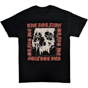 Merch Bring Me the Horizon: T-shirt Metal Logo Bring Me The Horizon Skull