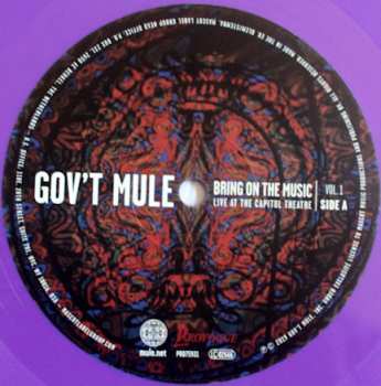 2LP Gov't Mule: Bring On The Music, Live At The Capitol Theatre Vol.1 LTD | CLR