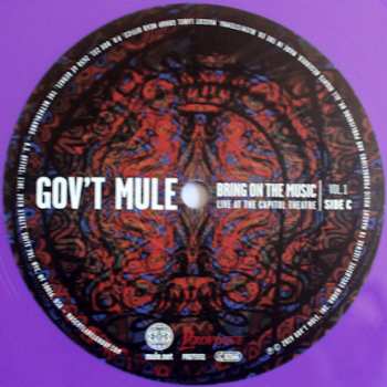 2LP Gov't Mule: Bring On The Music, Live At The Capitol Theatre Vol.1 LTD | CLR