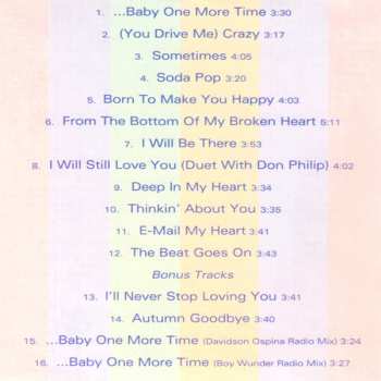 CD Britney Spears: ...Baby One More Time