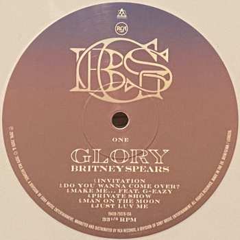 2LP Britney Spears: Glory DLX | LTD | CLR