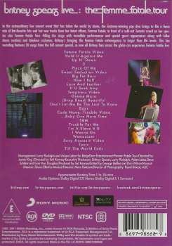 DVD Britney Spears: Live The Femme Fatale Tour