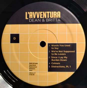 2LP Dean & Britta: L'Avventura LTD