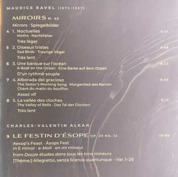 2CD Maurice Ravel: Waves: Music By Rameau Ravel Alkan - Deluxe