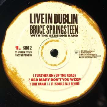 3LP Bruce Springsteen: Live In Dublin