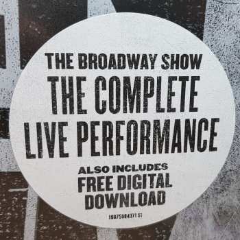 4LP Bruce Springsteen: Springsteen On Broadway