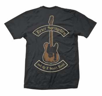 Marchandises Bruce Springsteen: Tričko Black Motorcycle Guitars S