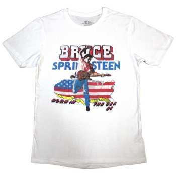 Marchandises Bruce Springsteen: Bruce Springsteen Unisex T-shirt: Born In The Usa '85 (small) S