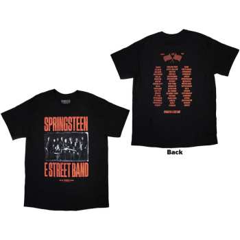 Marchandises Bruce Springsteen: Bruce Springsteen Unisex T-shirt: Tour '23 Band Photo (back Print & Ex-tour) (small) S