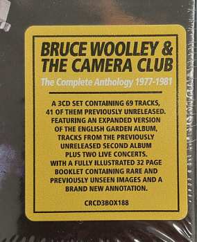 3CD/Coffret Bruce Woolley And The Camera Club: The Definitive Anthology 1977-1981