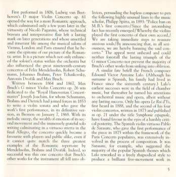 CD The London Symphony Orchestra: Violin Concerto No. 1 / Symphonie Espagnole / Violin Concerto No. 5