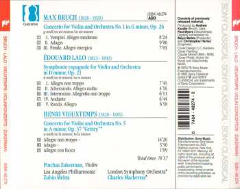 CD The London Symphony Orchestra: Violin Concerto No. 1 / Symphonie Espagnole / Violin Concerto No. 5