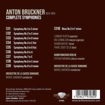 10CD L'Orchestre De La Suisse Romande: Complete Symphonies DLX