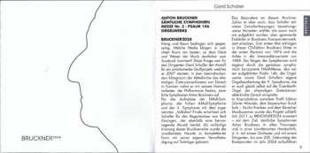 20CD/Coffret Anton Bruckner: Complete Symphonies • Mass No. 3 • Psalm 146 • Organ Works