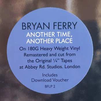 LP Bryan Ferry: Another Time, Another Place