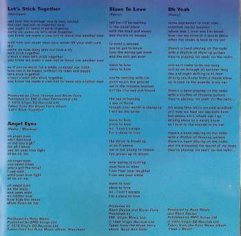 CD Roxy Music: More Than This (The Best Of Bryan Ferry + Roxy Music)
