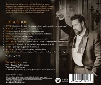 CD Bryan Hymel: Heroique - French Opera Arias