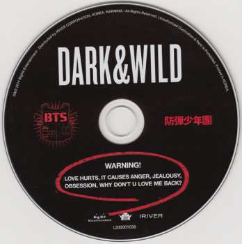 CD/Coffret BTS: Dark&Wild