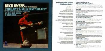 CD Buck Owens And His Buckaroos: I Wouldn't Live In New York City
