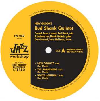 LP Bud Shank: New Groove LTD