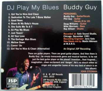 CD Buddy Guy: DJ Play My Blues