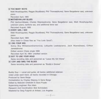 CD Buddy Guy: Left My Blues In San Francisco LTD