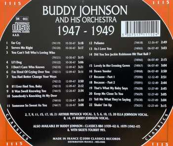 CD Buddy Johnson And His Orchestra: 1947-1949