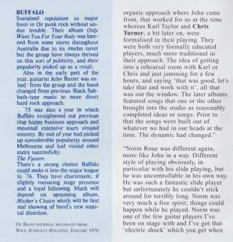 CD Buffalo: Mother's Choice