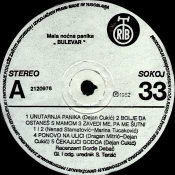 LP Bulevar: Mala Noćna Panika