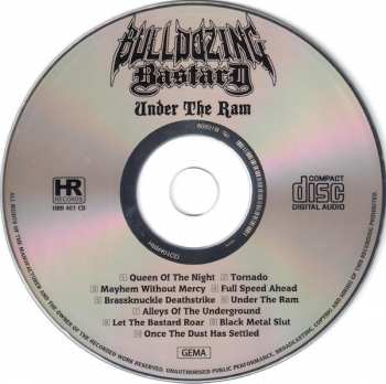 CD Bulldozing Bastard: Under The Ram
