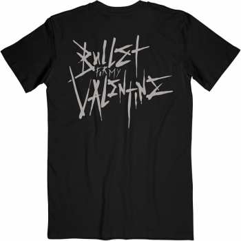 Marchandises Bullet For My Valentine: Tričko Album Cropped & Large Logo Bullet For My Valentine  S
