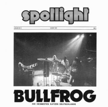 CD Bullfrog: High In Spirits