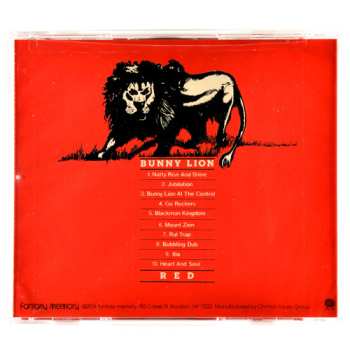 CD Bunny Lion: Red