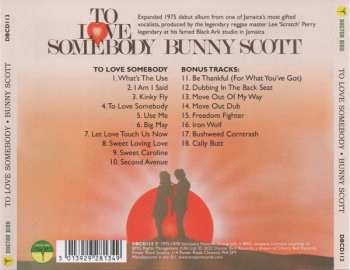 CD Bunny Scott: To Love Somebody