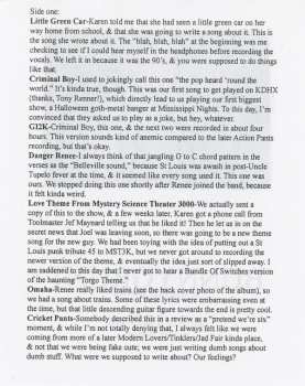 LP Bunnygrunt: My First Bells, 1993-1994 NUM