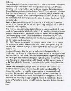 LP Bunnygrunt: My First Bells, 1993-1994 NUM