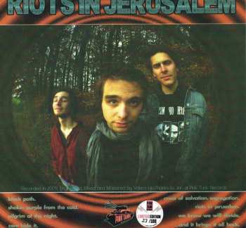 LP Burn Pilot: Riots In Jerusalem LTD | NUM | CLR