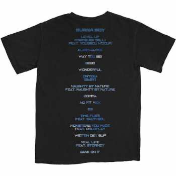 Marchandises Burna Boy: Tričko Album Tracks  S