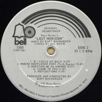 LP Burt Bacharach: Lost Horizon (Original Soundtrack)