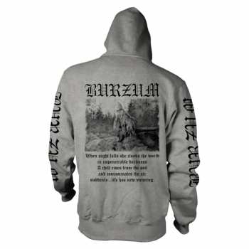 Marchandises Burzum: Mikina S Kapucí Filosofem 3 2018 S