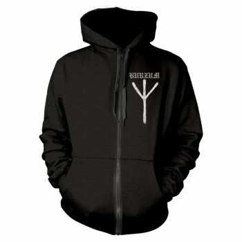 Merch Burzum: Sweatshirt avec fermeture éclair Rune